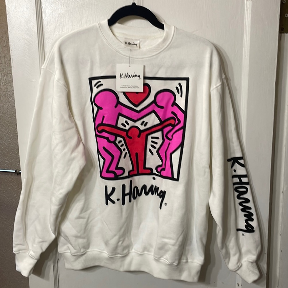 K. Haring crew sweatshirt